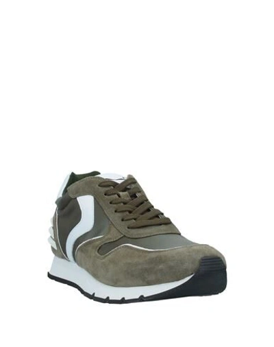 Shop Voile Blanche Sneakers In Military Green