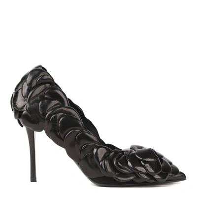 Shop Valentino Pumps Atelier Shoe 03 Rose Edition 100mm In Black