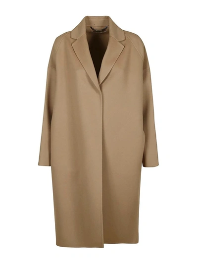 Shop Stella Mccartney Bilpin Coat In Camel Color