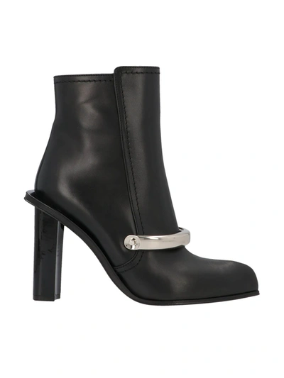 Shop Alexander Mcqueen Peak Ankle Boots In Black