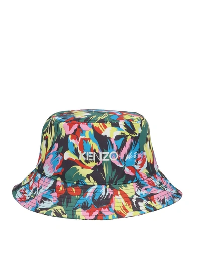Shop Kenzo Bob  X Vans Hat In Multicolor In Multicolour