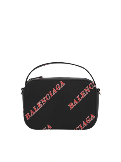 Shop Balenciaga Everyday Xs Shoulder Bag In Black