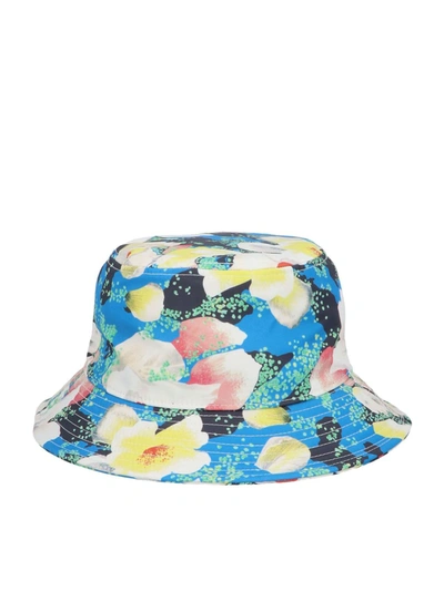 Shop Kenzo Bob  X Vans Hat In Light Blue In Multicolour