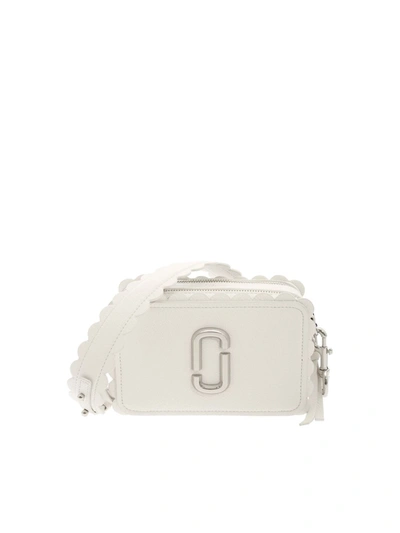 Shop Marc Jacobs The Softshot Scalloped Bag In White