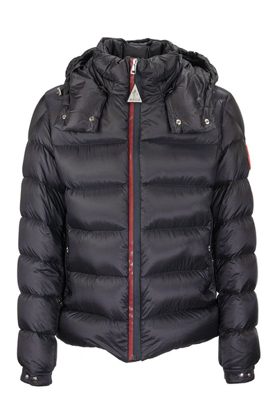 Shop Moncler Down Jacket Arves In Blue