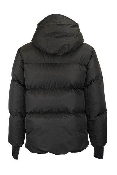 Shop Moncler Down Jacket Mazod In Black