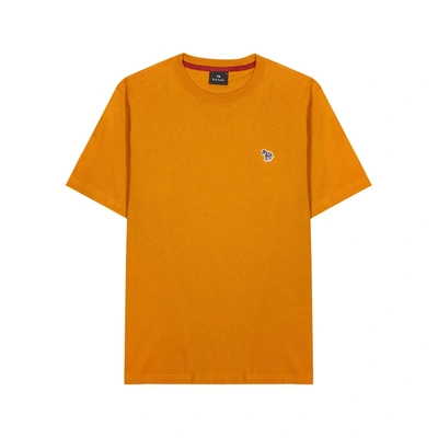 Shop Ps By Paul Smith Orange Organic Cotton T-shirt