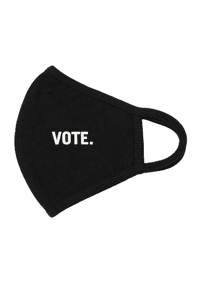 Shop Re/done Jersey Vote Mask In Black