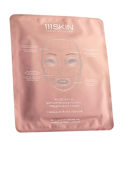 Shop 111skin Rose Gold Brightening Facial Treatment Mask 5 Pack In N,a