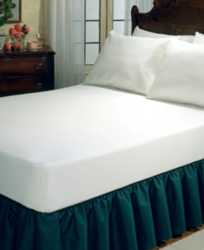 Fresh Ideas Fitted Vinyl Mattress Protectors In White