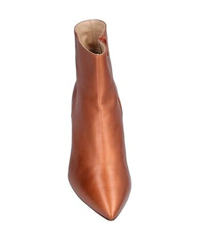 Shop Giampaolo Viozzi Ankle Boot In Copper