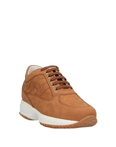 Hogan Interactive With Perforated H In Brown
