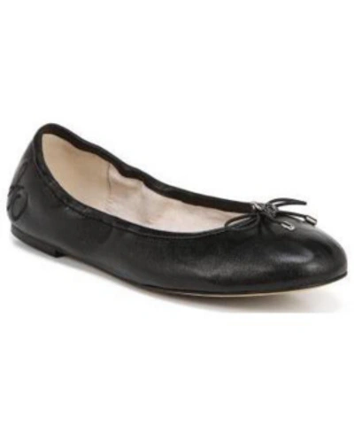 Shop Sam Edelman Felicia Ballet Flats Women's Shoes In Saddle Leather