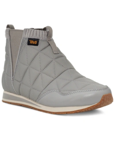 Shop Teva Women's Ember Mid Booties Women's Shoes In Light Grey