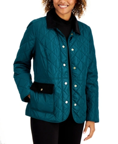 Charter club petite quilted jacket hot sale