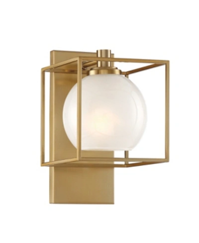 Shop Designer's Fountain Cowen 1 Light Wall Sconce In Gold