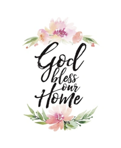 Shop Dexsa God Bless Our Home Woodland Grace Series Wood Plaque With Easel, 6" X 9"