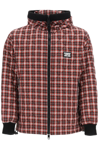 Shop Burberry In Bright Red Check