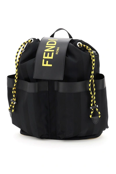 Shop Fendi In Nero Sunflower Pal