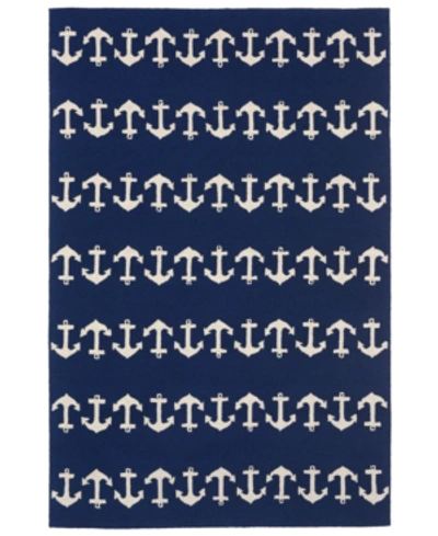 Shop Liora Manne Capri 1664 Anchor Blue 2' X 3' Indoor/outdoor Area Rug