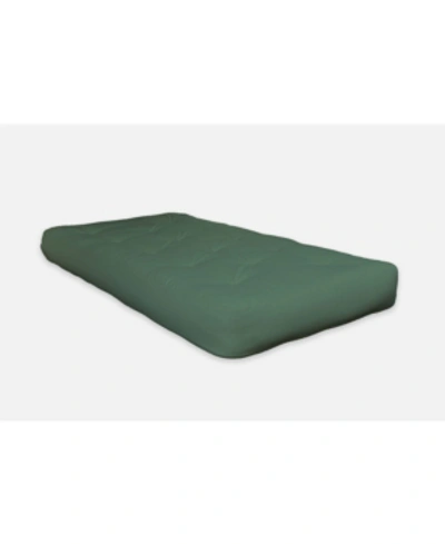 Shop Ajd Home 4" Single Certipur-us Certified Foam Futon Mattress, Twin In Green