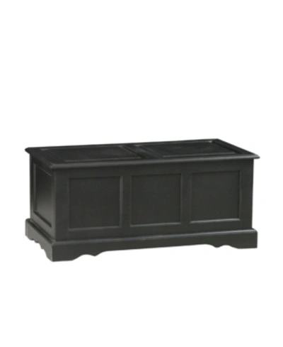 Shop Carolina Classics Callie Blanket Chest In Black