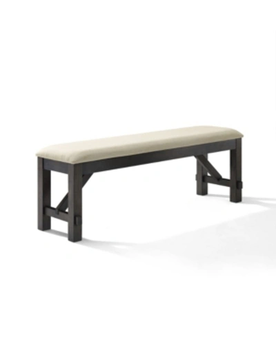 Shop Crosley Hayden Dining Bench In Gray