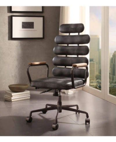 Shop Acme Furniture Calan Executive Office Chair In Black
