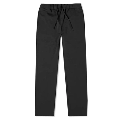 Shop Apc Logo Joggers In Black