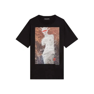 Shop Neil Barrett Print T-shirt In Black