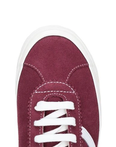 Vans Vault Man Sneakers Plum Size 9 Leather In Purple