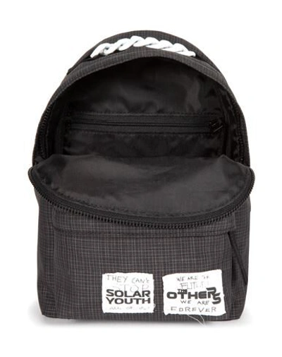 Eastpak X Raf Simons Pak'r® Xs Small Check Backpack In Steel Grey
