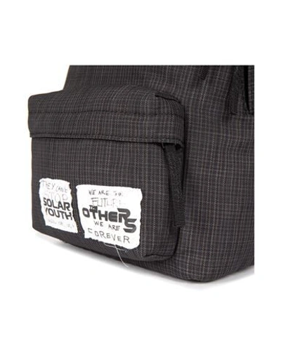 Eastpak X Raf Simons Pak'r® Xs Small Check Backpack In Steel Grey