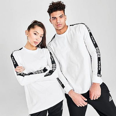 Shop Adidas Originals Adidas Adi One Team Long-sleeve T-shirt In White
