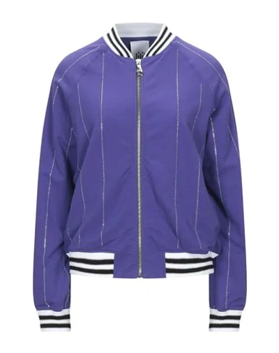 Shop Jijil Jackets In Purple