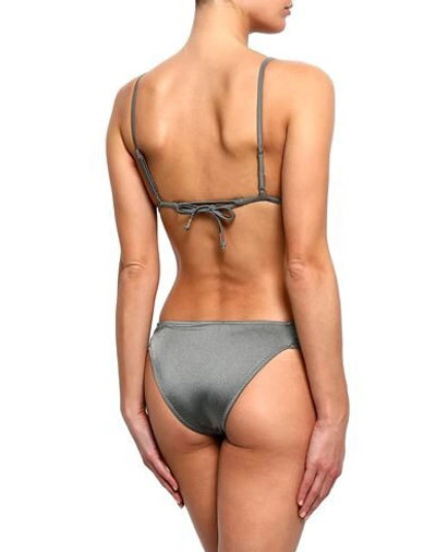 Shop Eberjey Bikini Tops In Grey