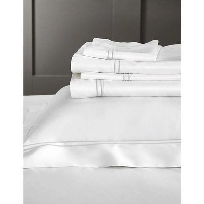 Shop The White Company White Symons Egyptian-cotton Flat Sheet