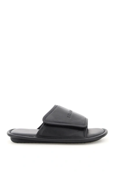 Shop Balenciaga Home Mules In Black