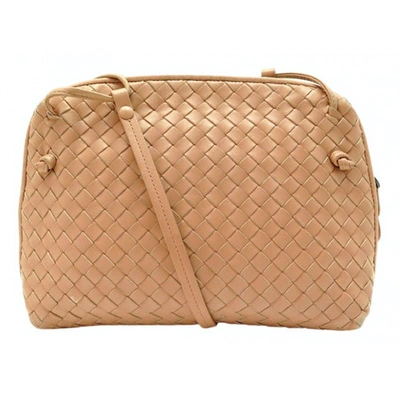 Pre-owned Bottega Veneta Nodini Pink Leather Handbag