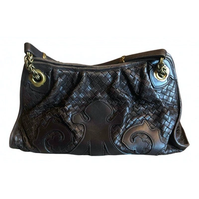 Pre-owned Bottega Veneta Brown Leather Handbag