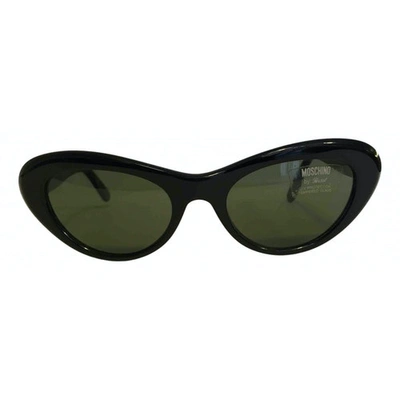 Pre-owned Moschino Black Sunglasses