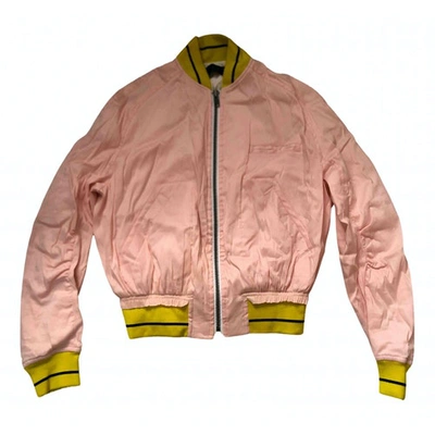 Pre-owned Haider Ackermann Linen Jacket In Pink