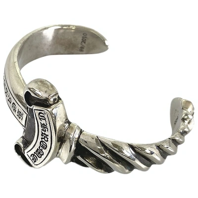 Pre-owned Chrome Hearts Silver Silver Bracelet