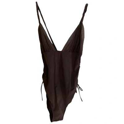 Pre-owned Eres Brown Cotton - Elasthane Swimwear