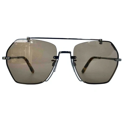 Pre-owned Bally Brown Metal Sunglasses