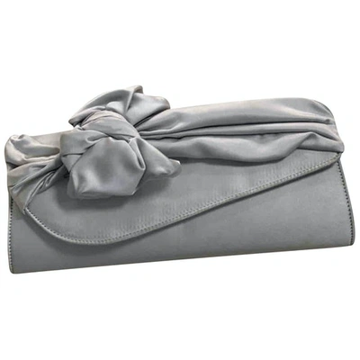 Pre-owned Sarah's Bag Grey Clutch Bag