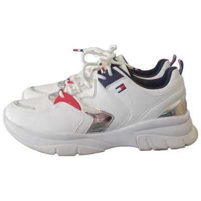 Pre-owned Tommy Hilfiger White Trainers