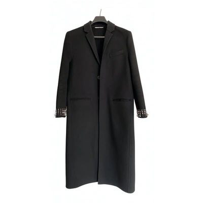 VALENTINO Pre-owned Wool Coat In Black