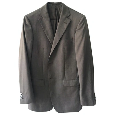 Pre-owned Z Zegna Jacket In Brown