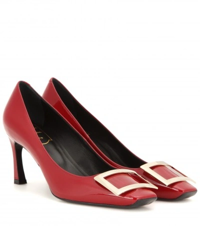 Roger Vivier Décolleté Belle Vivier Patent Leather Pumps